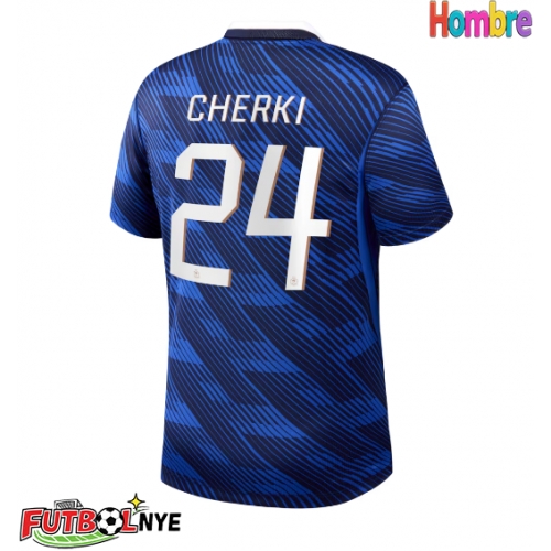 Camiseta Francia Rayan Cherki #24 Primera Equipación Mundial 2026 manga corta